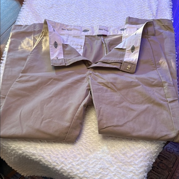 Dickies Tan Chinos Classic Slim taper flex Leg - Picture 1 of 1